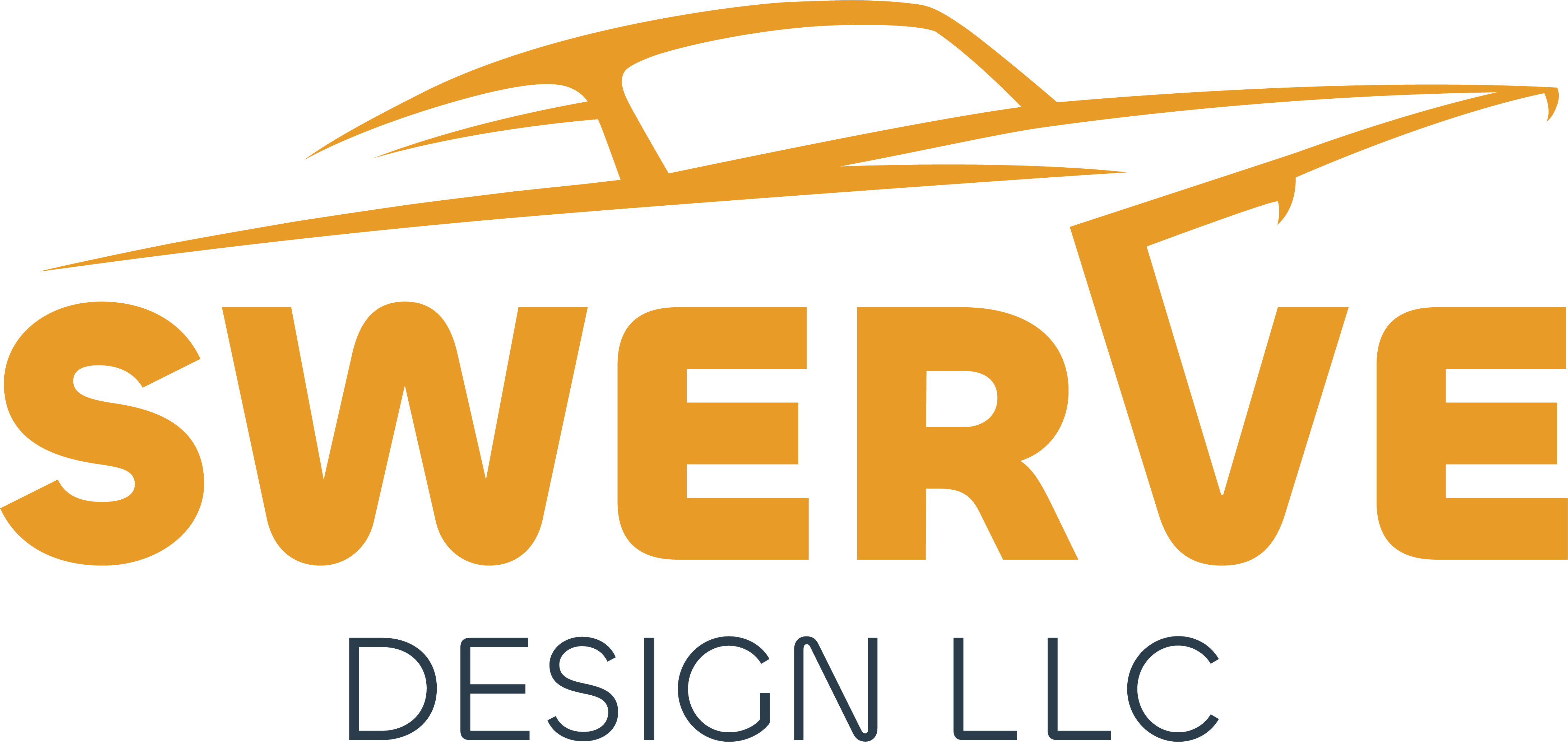 Swerve Design LLC Reverse Logo | Aftermarket auto design and sales